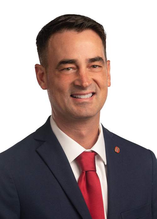 Photograph of  Representative  Blaine Wilhour (R)